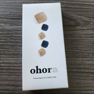 Ohora Nail Art Set - Beige and Navy